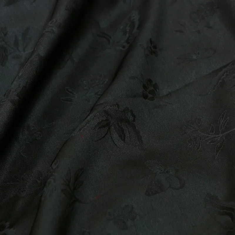 

Jacquard oak silk fragrant gauze fabric new style cheongsam Hanfu Chinese-style fashion