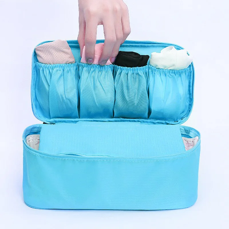 

Travel Tote Portable Travel Storage Bag Multi-function Bra Underwear Organizer Bags Toiletry Cosmetic Case for Outdoor Travel