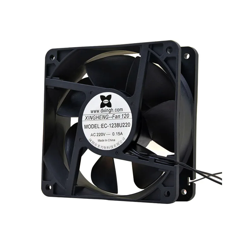 BARU ASLI EC-1238U220 110V-220V 12038 120*120*38mm 12cm KIPAS PENDINGIN RADIATOR