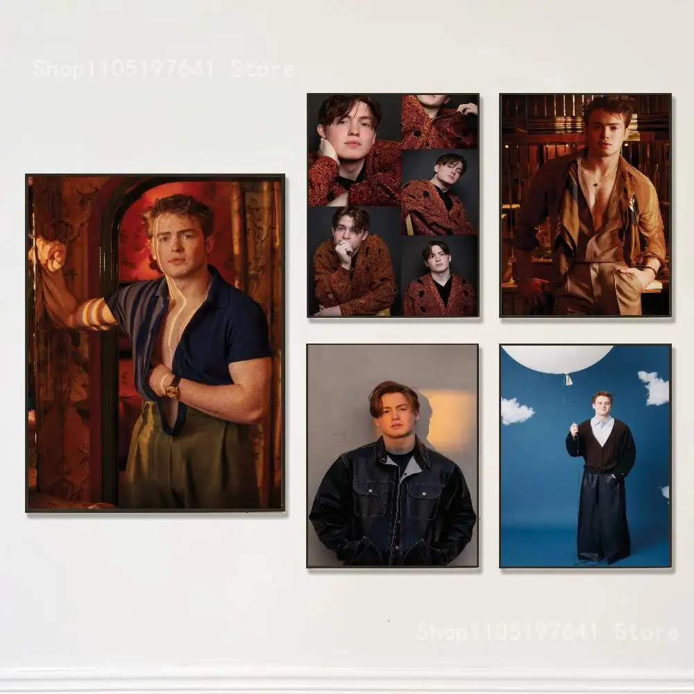 

Actor Kit C-Connor Poster Prints Wall Art Picture Painting Gift Living Room Restaurant Bar Large Dec Sticker