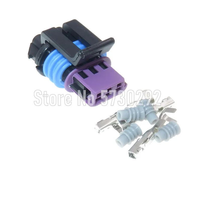

3P 15491547 Auto Waterproof Wiring Socket Car Electric Cable Harness Sealed Plug For Buick Chevrolet