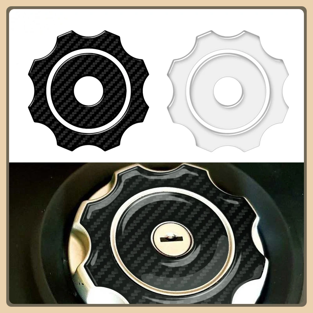 

For Ducati Hypermotard Models 2007-2014 Transparent Motorcycle Fuel Cap Protection Sticker