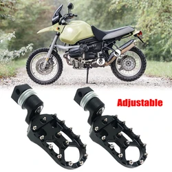 For BMW R1100GS R1150GS R1100 GS R1150 GS R 1100GS Motorcycle Adjustable Front&Rear Footrest Rotatable Passenger Foot Pegs Rests
