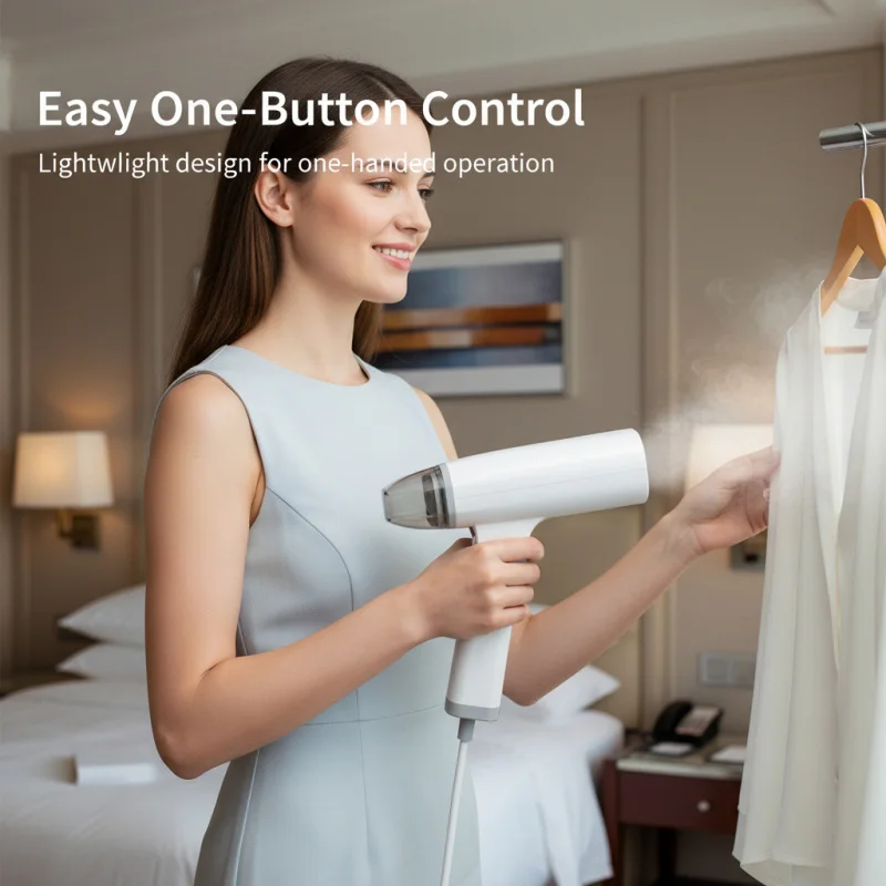 

1300W handheld ironing machine fast heating foldable portable for dormitory students ironing clothes ironing steam brush