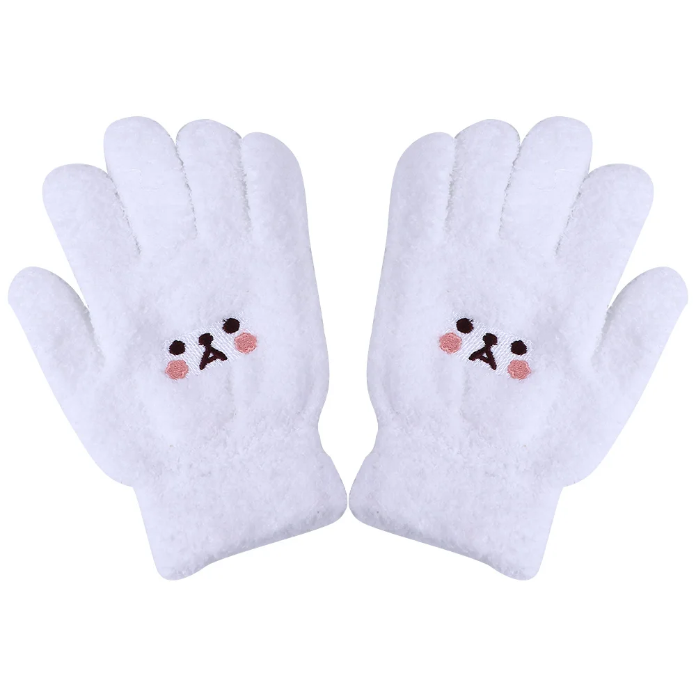 

Knitted Gloves Driving Gloves Autumn And Winter Plus Velvet Full finger Gloves Touch Screen Gloves Wool Mittens Female Gloves