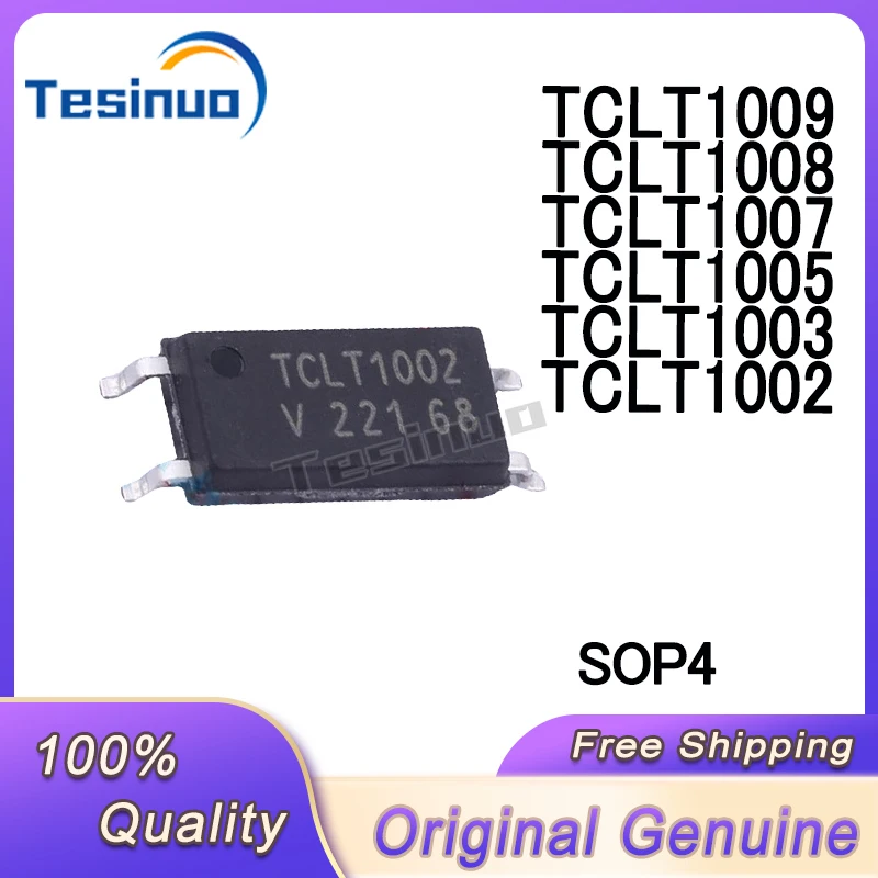 10/PCS New Original TCLT1002 TCLT1003 TCLT1005 TCLT1007 TCLT1008 TCLT1009 SOP4 optocoupler In Stock