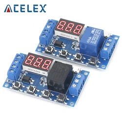 6-30V Relay Module Switch Trigger Time Delay Circuit Timer Cycle Adjustable 828 Promotion