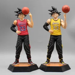 Dragon Ball Gk Anime Figures serie basket Trendy Brand James Wukong Lakers ornamenti modello Jordan Bulls gialli e rossi