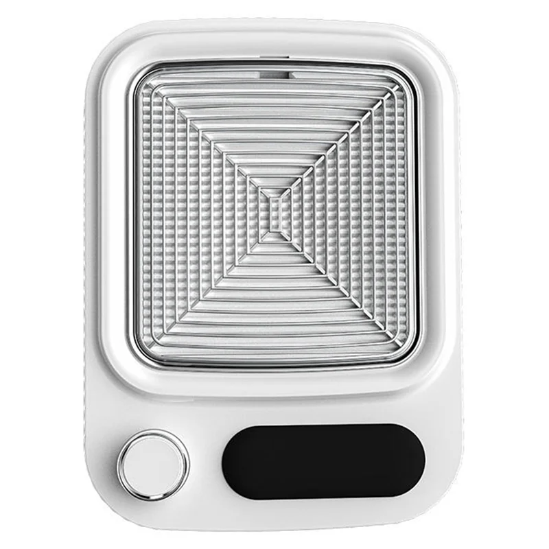 B47B-Turbine Brushless 80W Nail Dust Collector Vacuum Manicure Fingernail Cleaner With Filter, Nail Dust Remover