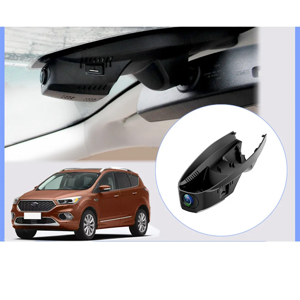 4k Car Video DVR for Ford Escape Kuga MK3 2013~2019 2160p Driving Recorder Front Rear Dash Camera Night Vision HD Accessories