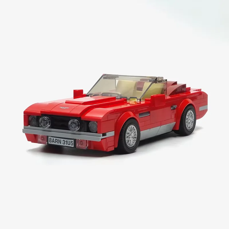 

MOC V8 Volante Car Terminal Speed Champion Classic Car Brick Racing Car Model Children's Toy Gift Building Blocks