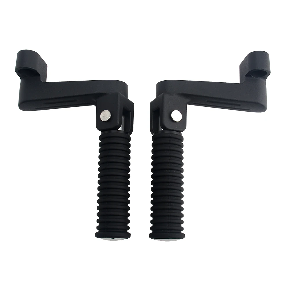 Folding Passenger Foot Pegs For Indian Chieftain Dark Horse 2016-2024 Chief Roadmaster Springfield Black Rear Foot Rests Pedal