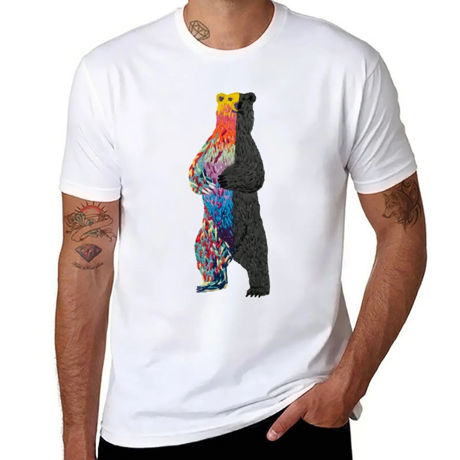 New Ella Fitzbearald the Bipolar Bear - Graphic Version T-Shirt customized t shirts t-shirts man sweat shirts, men