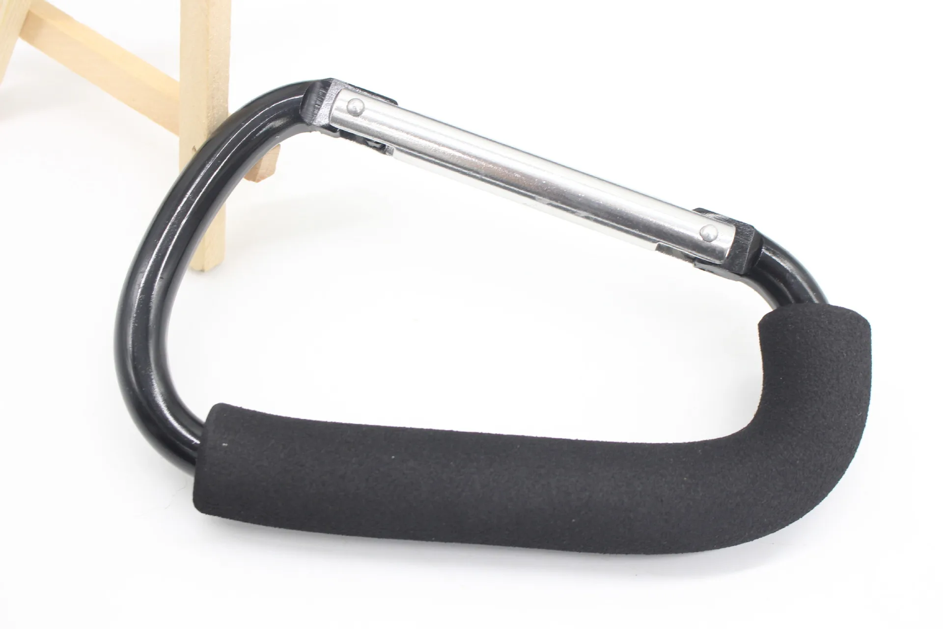 Baby Stroller Hook Shopping Hook Mountaineering Buckle Aluminum Alloy Large Hook Stroller Accessories