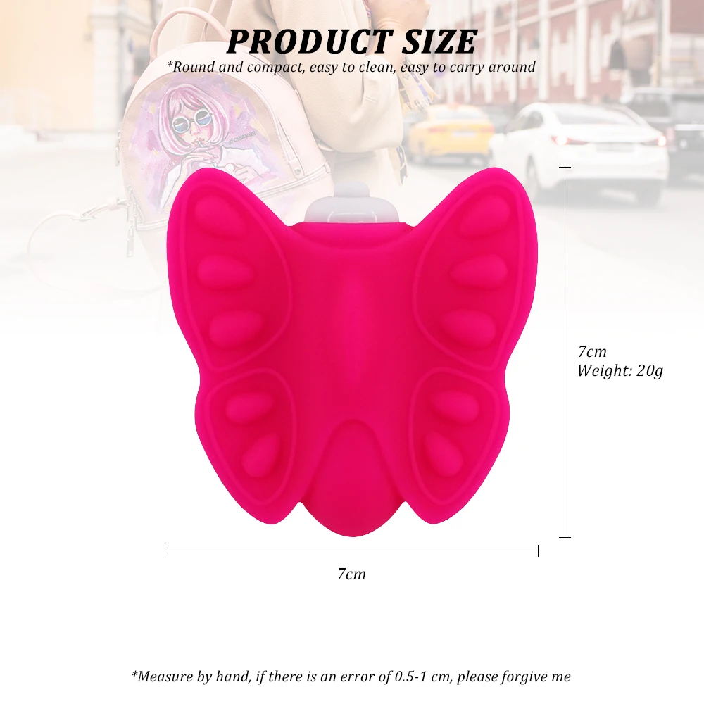 Butterfly Vibrators for Women Clitoris Stimulate G Spot Massager Silicone Sex Toys for Women Erotic Sextoys