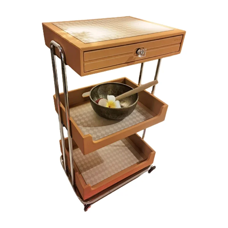 Tatuaż wózek do salonu kosmetycznego Utility Spa kosmetyczny wózek do salonu na kółkach medyczny luksusowy Carrito pomocnicze meble do salonu BL50ST