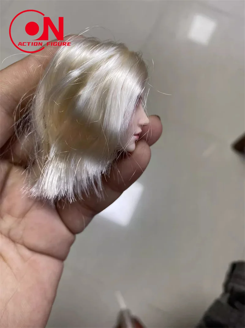 In Voorraad SUPER DUCK SET036 1/6 Soldaat Sexy Vrouwelijke Hunter Hoofd Carving Model Fit 12-inch Action Figure