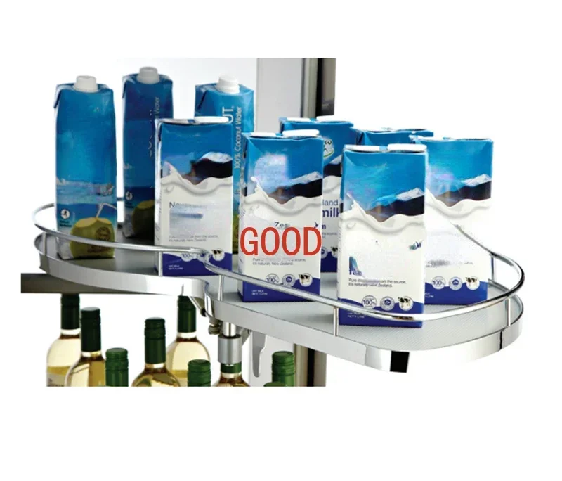 Two layer S shape tray for smart kitchen accessores design for home hot sale