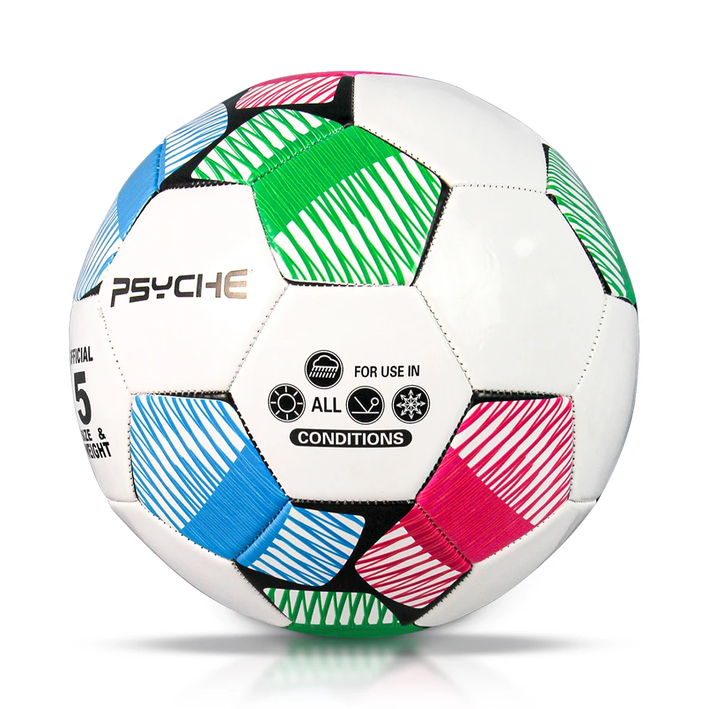 공식 사이즈 5 축구공 TPU 소재 부틸 블래더 미끄럼 방지 그립 전천후 방수 공기 밀폐형 프로 경기용