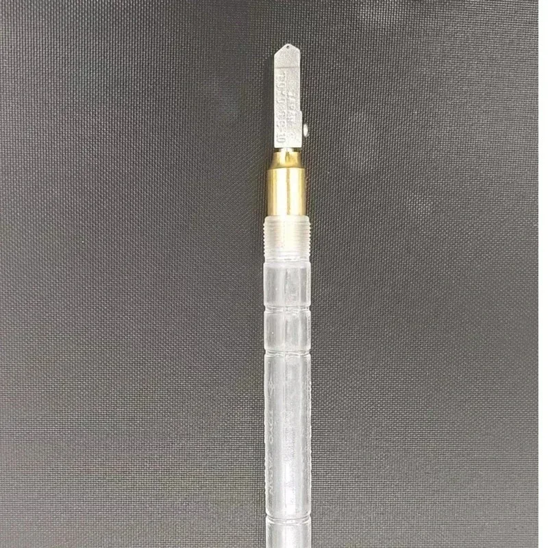 1 قطعة TC-10 للزجاجات الزجاجية أداة يدوية لقطع الزجاج مع طرف ضيق ومقبض معدني قطع الماس استبدال القاطع الرأس