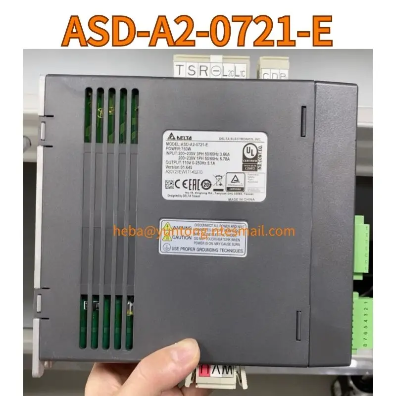 Used ASD-A2-0721-E  A2 Drive 750W