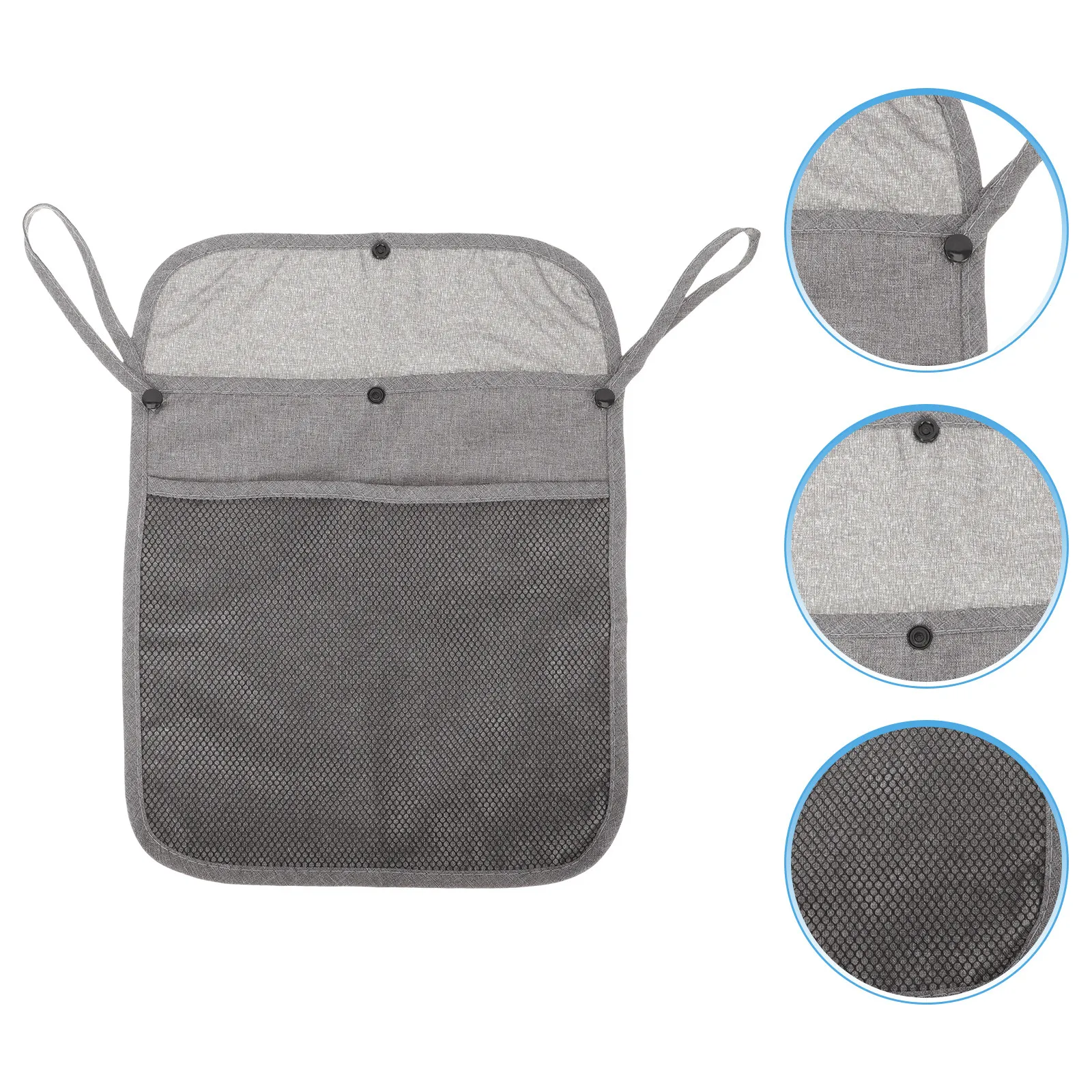 

Universal Stroller Hanging Organizer Mesh Bag for Baby Diaper Towels Snacks Travel Stroller Accessories Organizer