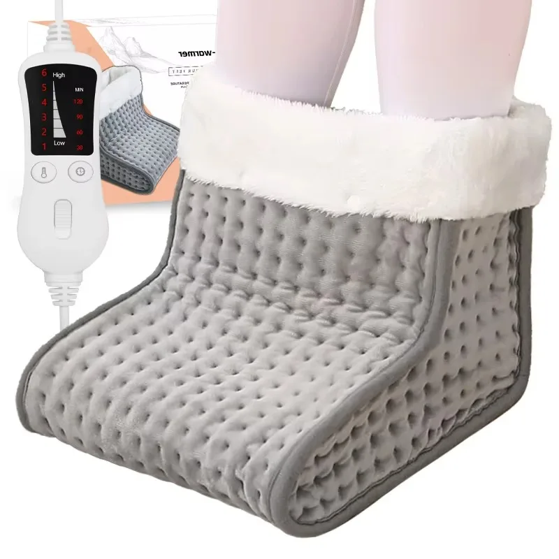 

Electric heating foot warmer automatic shutdown function Portable home bedroom heater work Sleep overheating protection