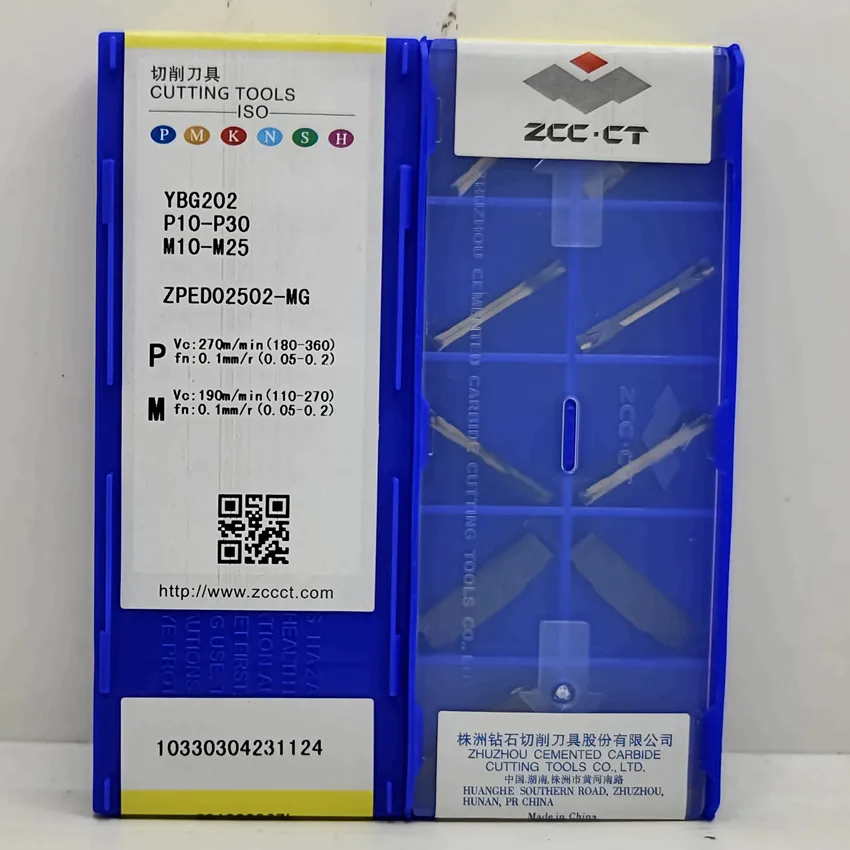 

ZPED02502-MG YBG202/ZPED02502-MG YBG302/ZPED02502-MG YBC251/ZPED02502-MG YB9320 ZCC.CT Твердосплавные пластины с ЧПУ, токарные инструменты