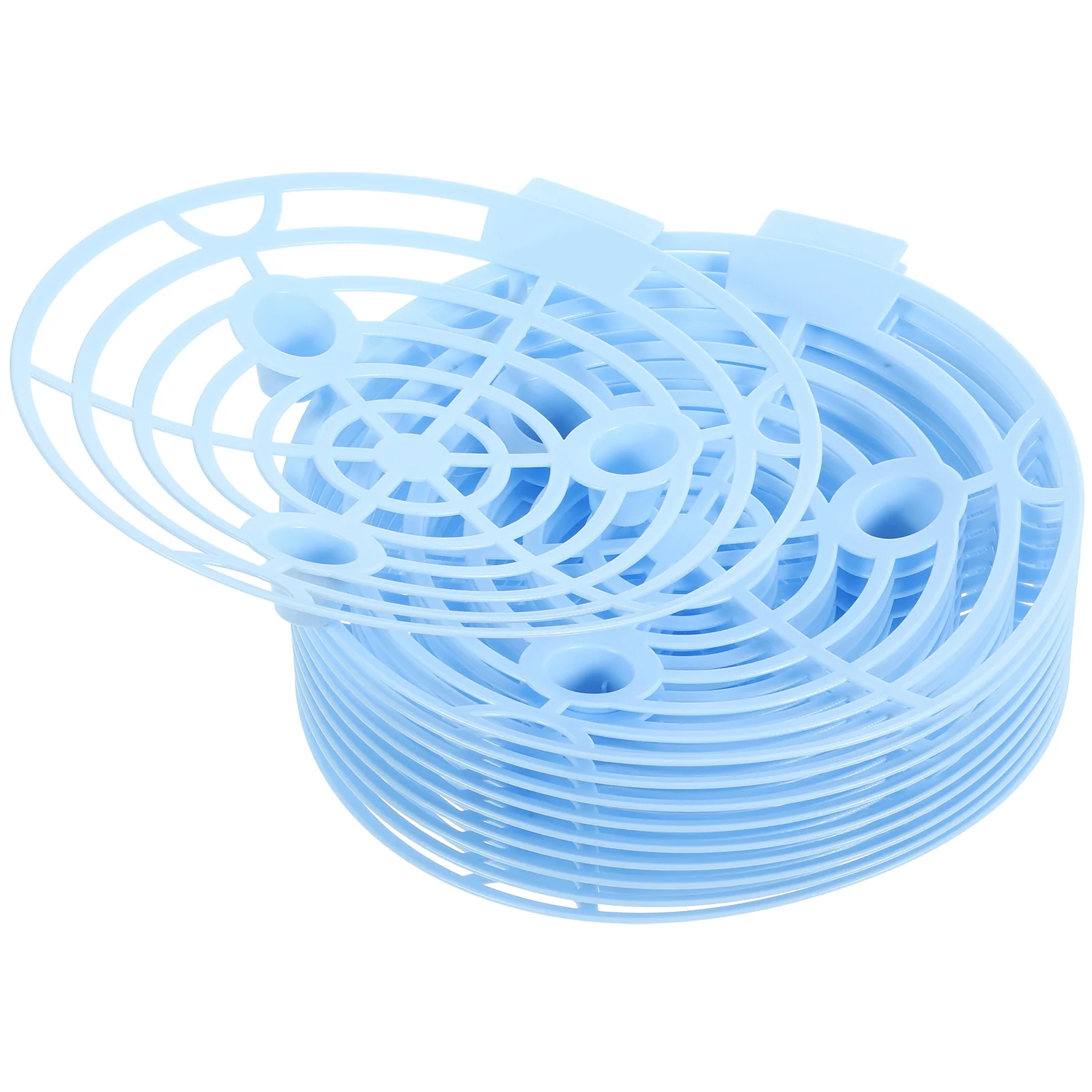 

10pcs Strawberry Holder Plastic Trays Plant Support Frames Vine Clips for Garden Watermelon Strawberries Anti Rot Tools