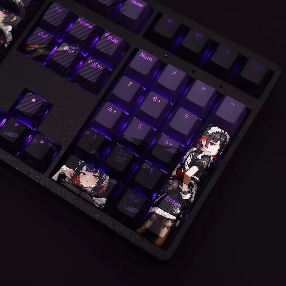 108キー ゼンレスゾーンゼロ キーキャップ PBT バックライト対応