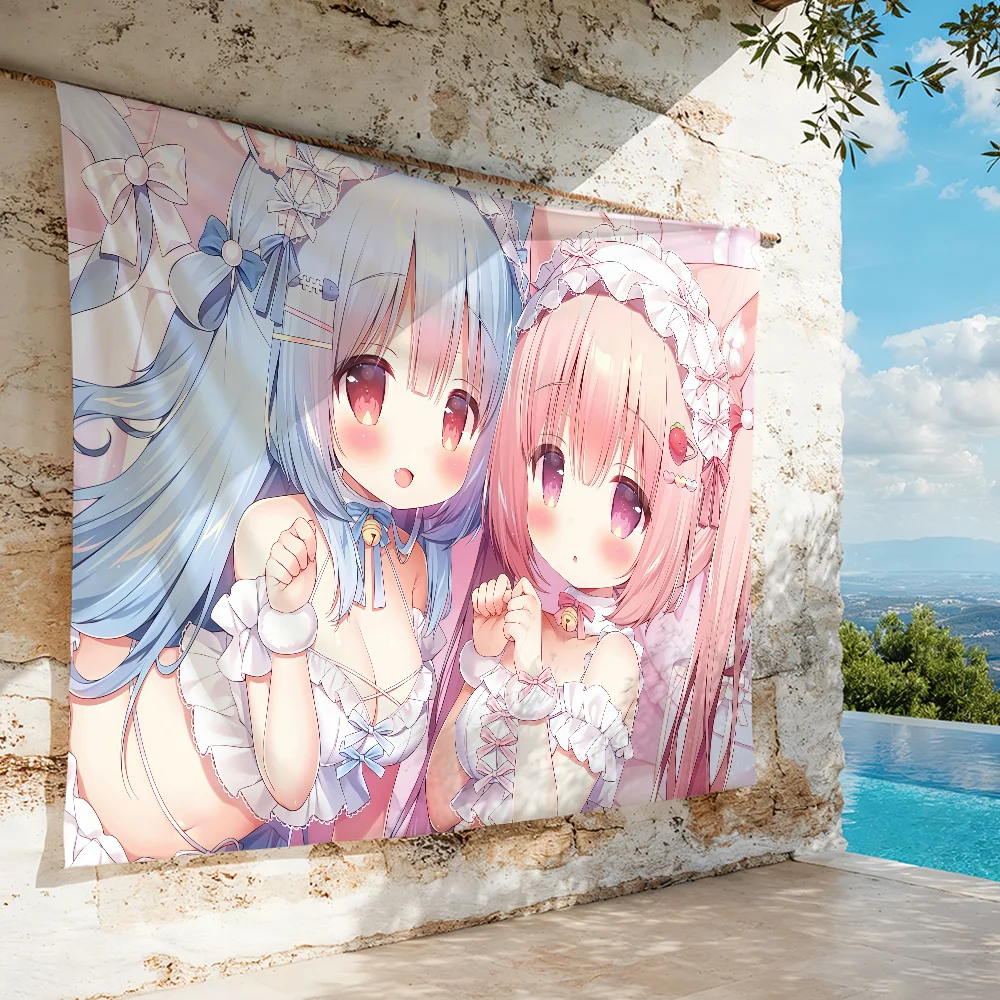 Anime Game N-Nekopara Flagge,  – Outdoor Camping Anime Bewertung und Preis