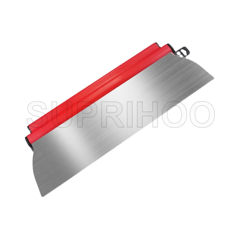 Drywall skimming lâminas 40cm 60cm de aço inoxidável raspador acabamento ferramentas lâmina ferramentas de parede suavização espátula lâmina flexível