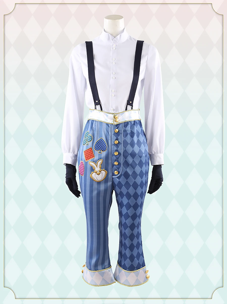 Mooyiyi cos Deuce 코스프레 코스튬, 할로윈 크리스마스 역할 놀이 파티, 만화 전시 게임, 애니메이션 흰 토끼 축제