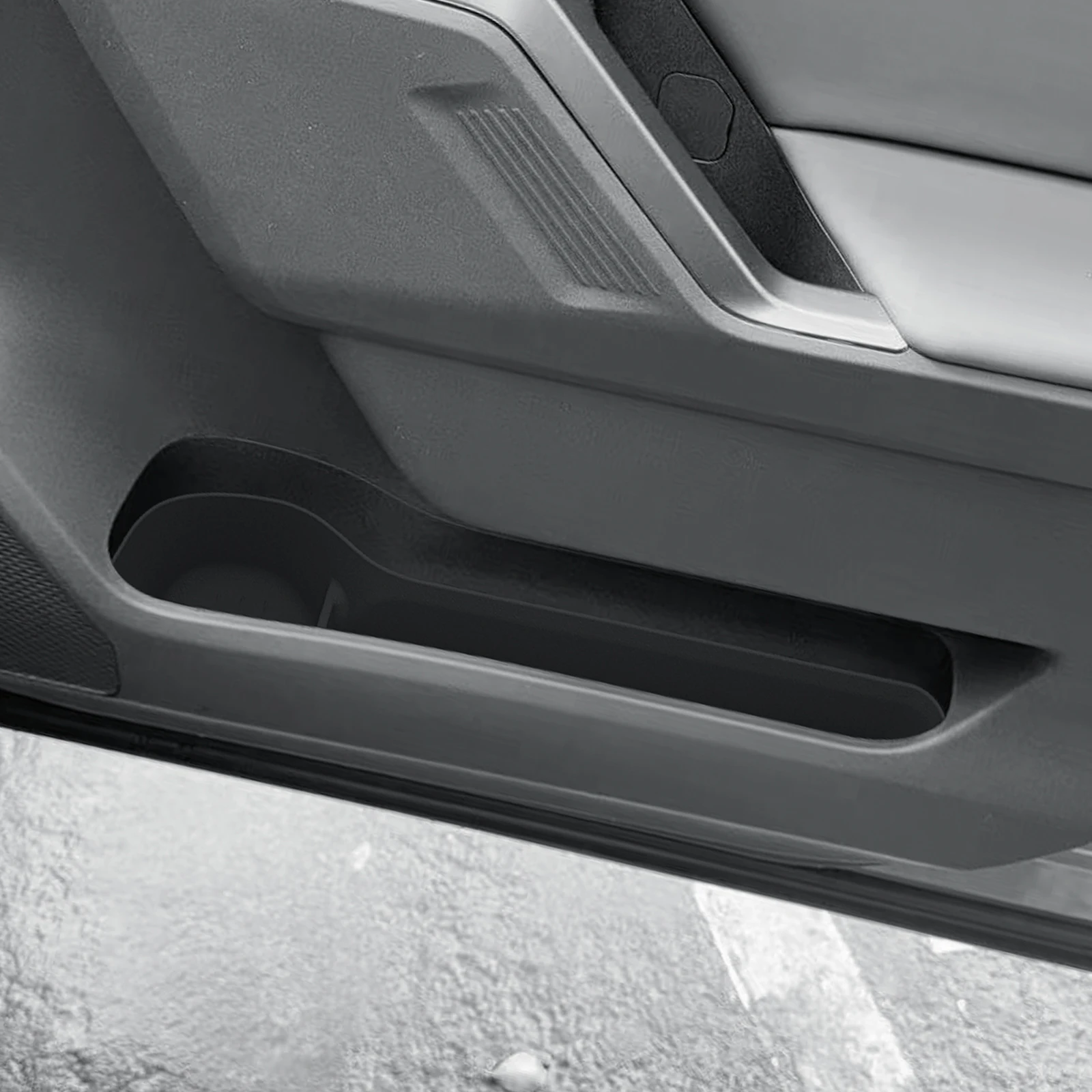 LUCKEASY für Toyota RAV4 2026 Vorderer und Hinterer Türgriff Schrankfach Aufbewahrungsbox Tür-Seitenorganizer TPE Auto-Innenzubehör – Detail 5