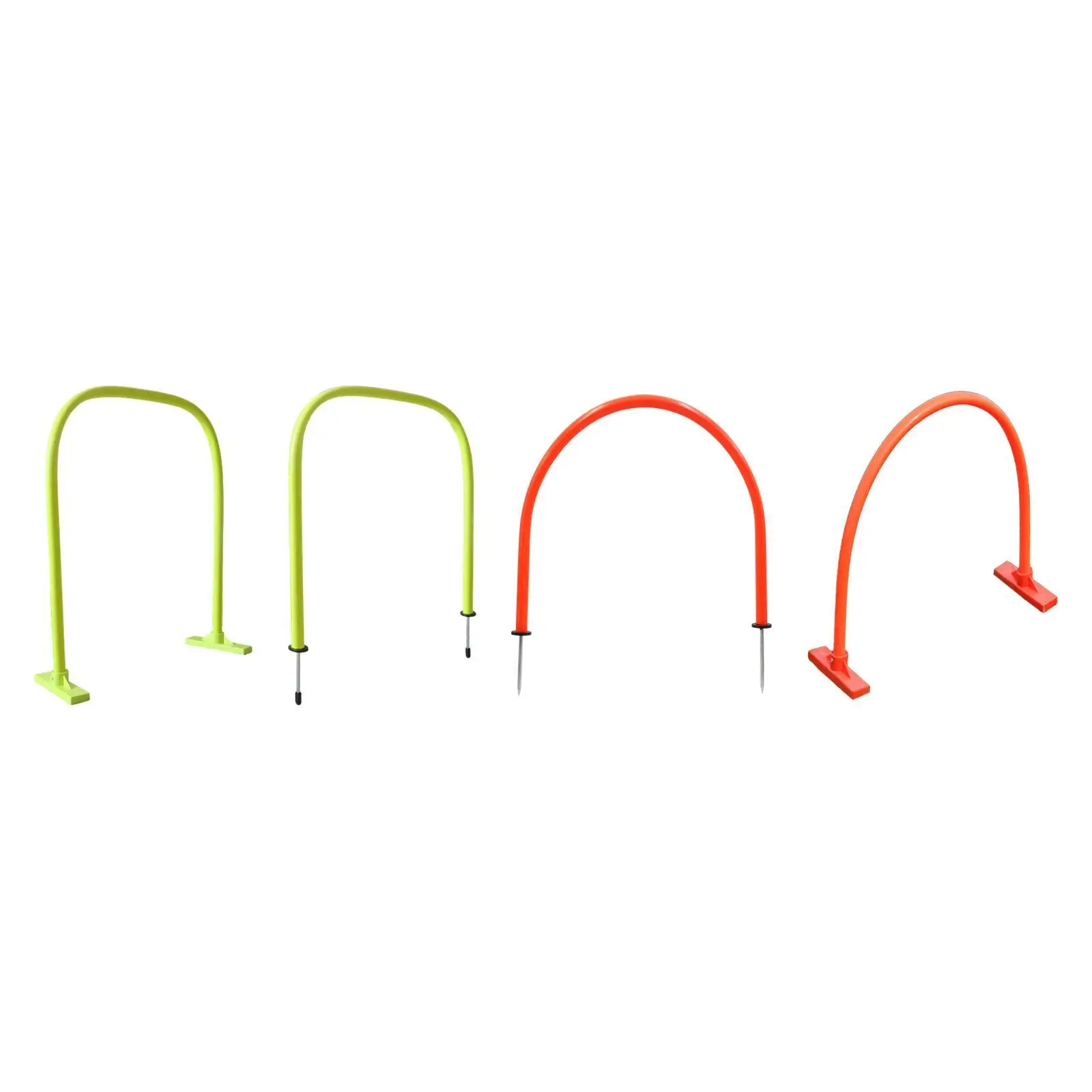 

5Pcs Football Training Bows Basketball Practice Fitness Footwork and Kicking