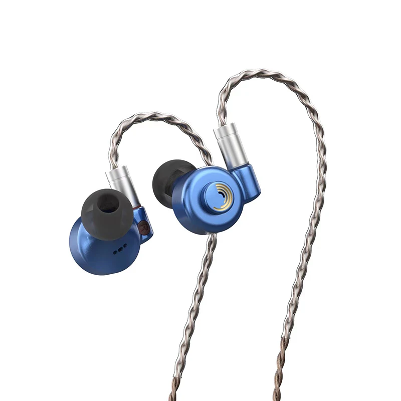 LETSHUOER D13 13mm IEMs dinámicos bobina móvil en el oído Monitor de alta fidelidad estudio carbono DLC diafragma bajo audiófilo músico auriculares