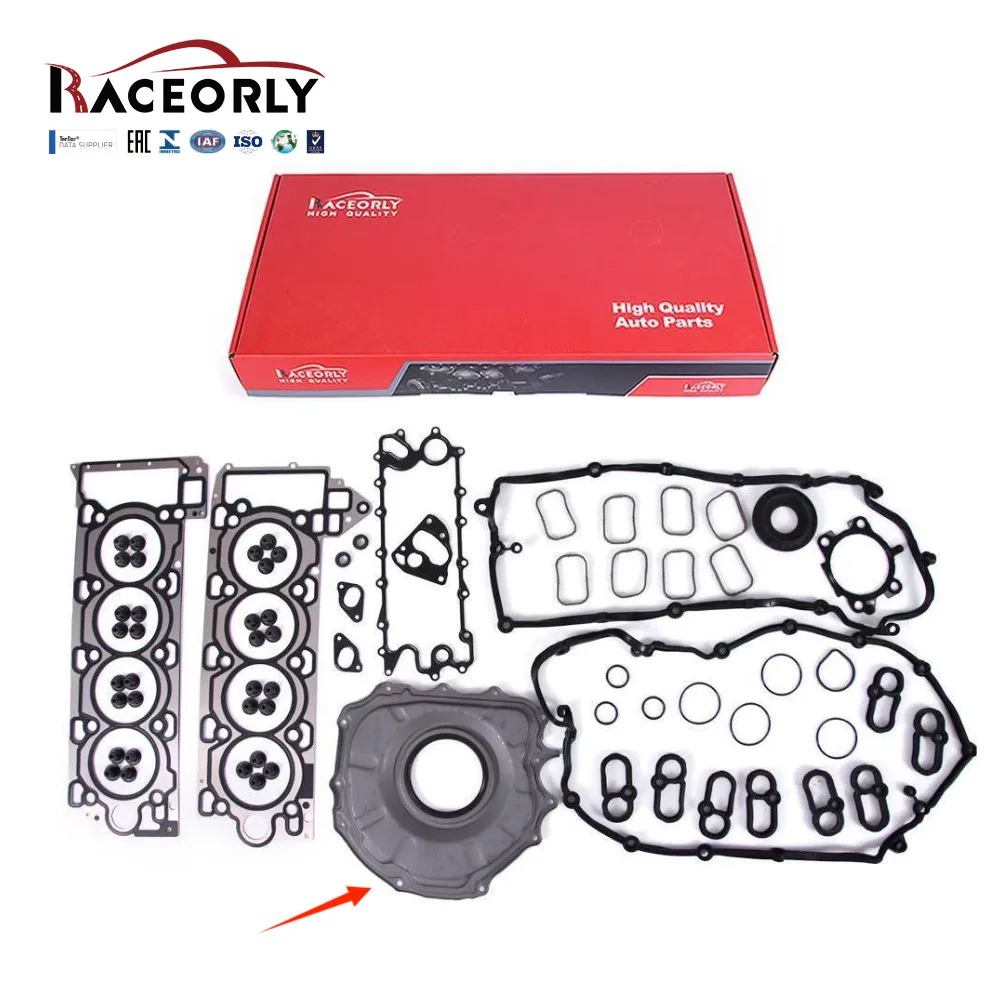 RACEORLY Engine Gasket Kit For Jaguar Land Rover 5.0 NA V8 AJ133 508PN NEW Model