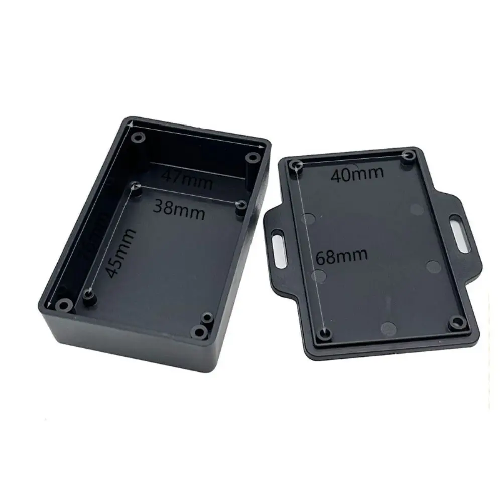 ABS Plastic DIY Housing Instrument Electronic Project Box Black Waterproof Circuit Board Box 9 Styles PCB