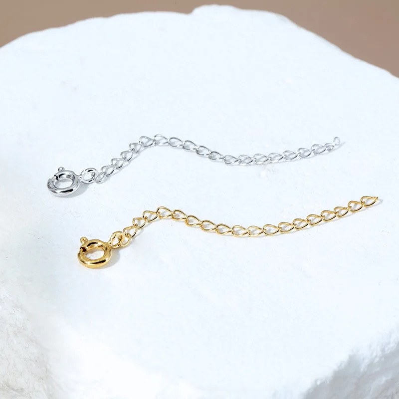 S925 Sterling Silver Bracelet Fashionable and Minimalist Jewelry Extended Tail Chain Extension Chain