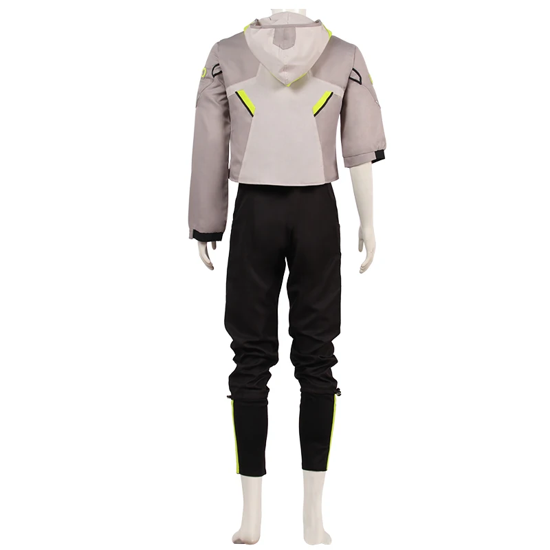 Genji Cosplay Costume para homens e mulheres adultos, Game Overwatch, Uniforme, Roupas, Halloween, Carnaval