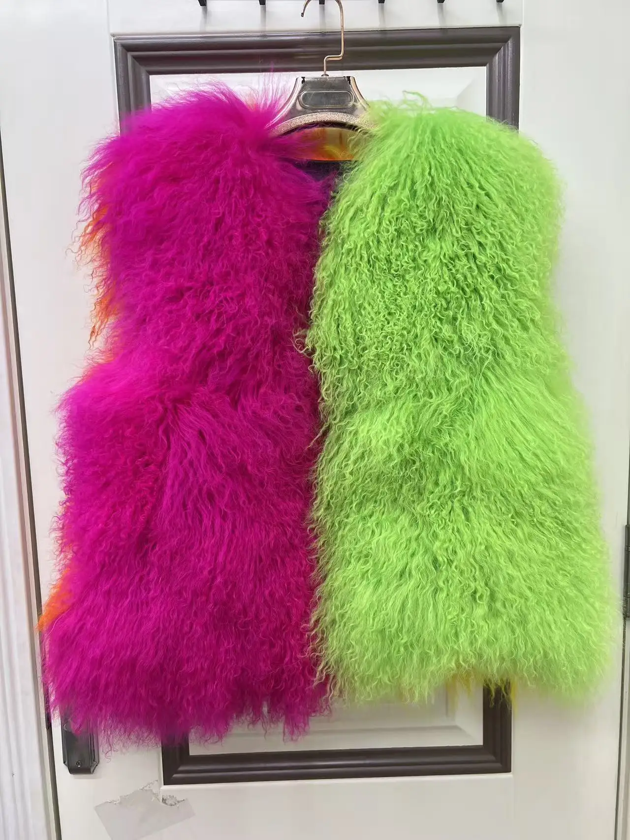 نمط جديد الشتاء أزياء المنغولية صوف الضأن سترة سترة للنساء سترة جلد الغنم الحقيقي الشتاء الدافئ المرأة سترة #1