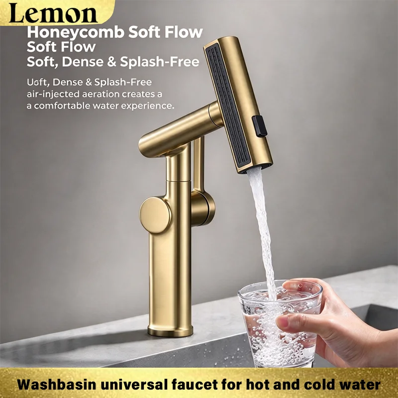 Bathroom cabinet, Lucky Cat, bathroom washbasin, washbasin, basin, four-function hot and cold water dispensing gun, gray faucet