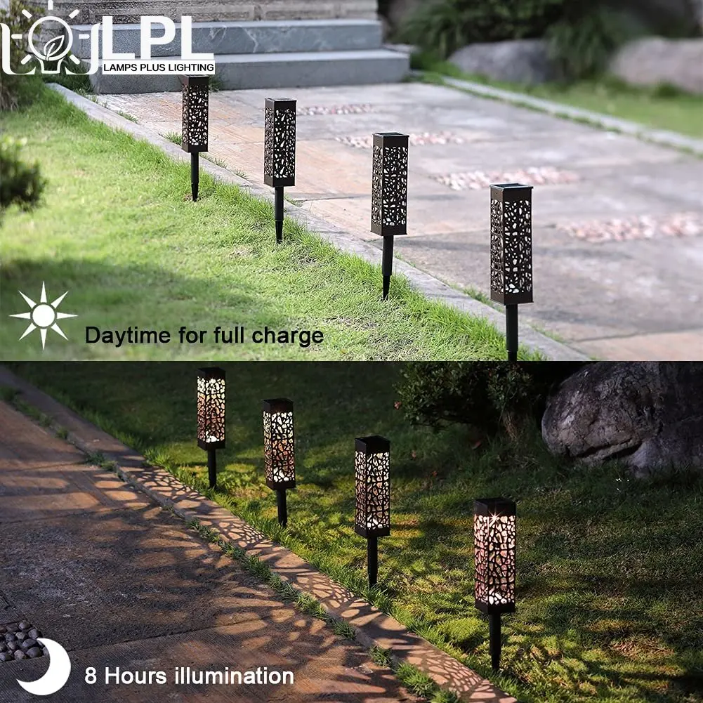 

Solar LED Lawn Lights Outdoor Waterproof Garden Decor Lamp Pavilion Yard Landscape Buried Lamps Garden Solar Lamp Lawn Lights