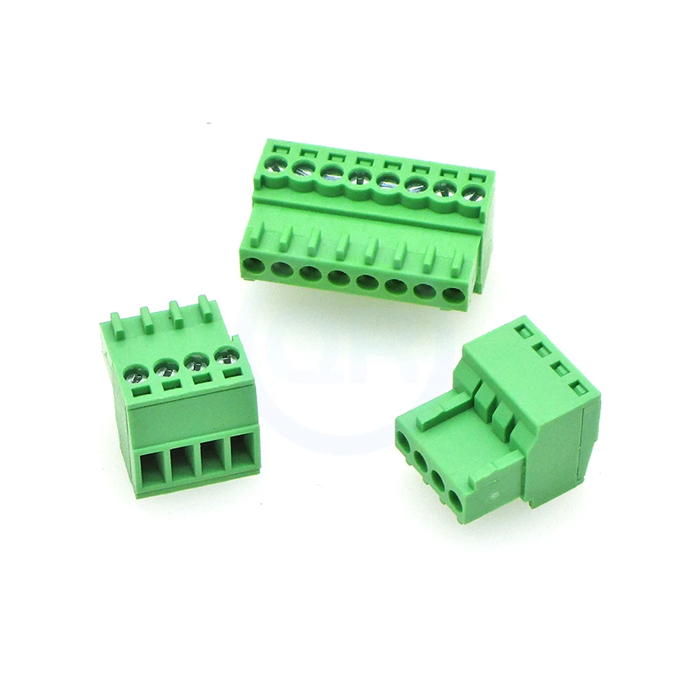 (5 Stück) 2EDGK 2,54 mm Steckklemmenblock 2,54 mm kleiner Rastermaß KF 15EDGK Miniatur-Anschlussstecker 2-24Pin – Detail 5