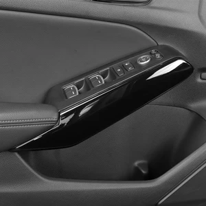 For Honda 2022-2025 11th Civic Sedan Hybrid Si type Decorative Adhesive on the side of the Black Accessory Arm Support Panel 12 Main Sales Acetate Civic SI Panel - №3