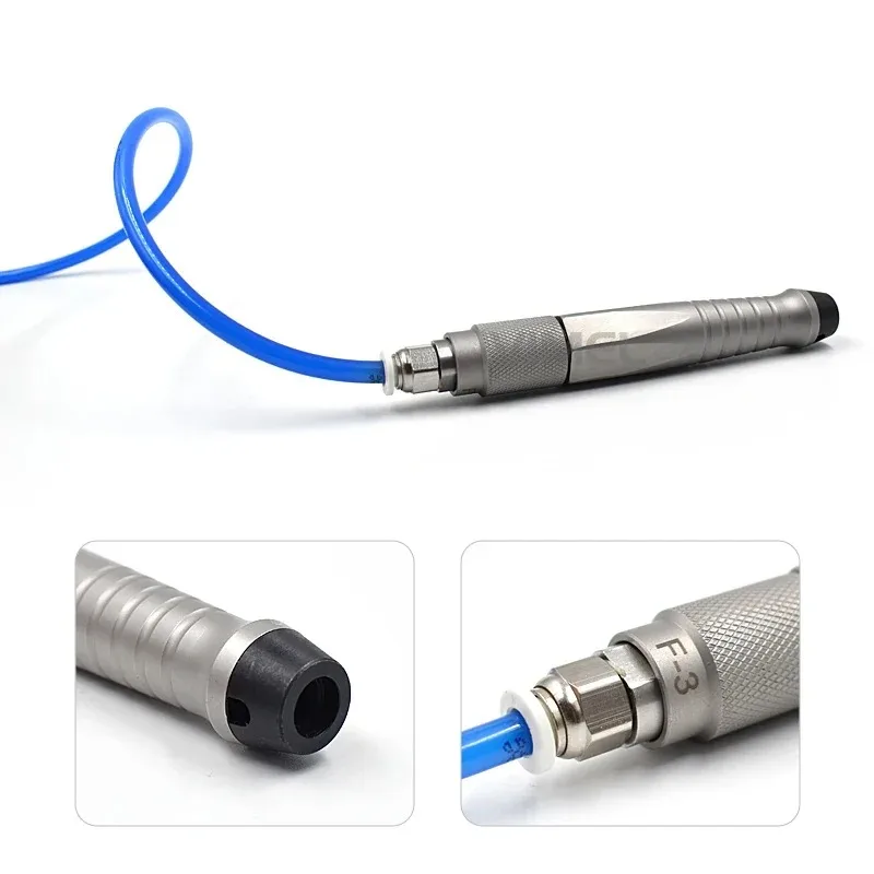 Air Engraving Pen Pneumatic Chisel Air Scribe for Lab Plaster Removal & Carving with 3 Shovels