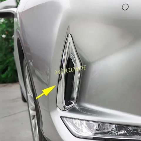 Хромированная накладка на переднюю противотуманную фару для Lexus RX300 RX350 RX450h RX350L RX450hL 2020 2021 2022