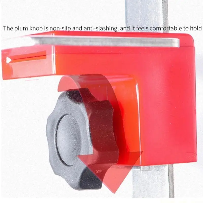 A2BE Cabinet Door Installation Positioner Hardware Jig Adjustable Length Stainless Steel Cabinet Installation Tool Door