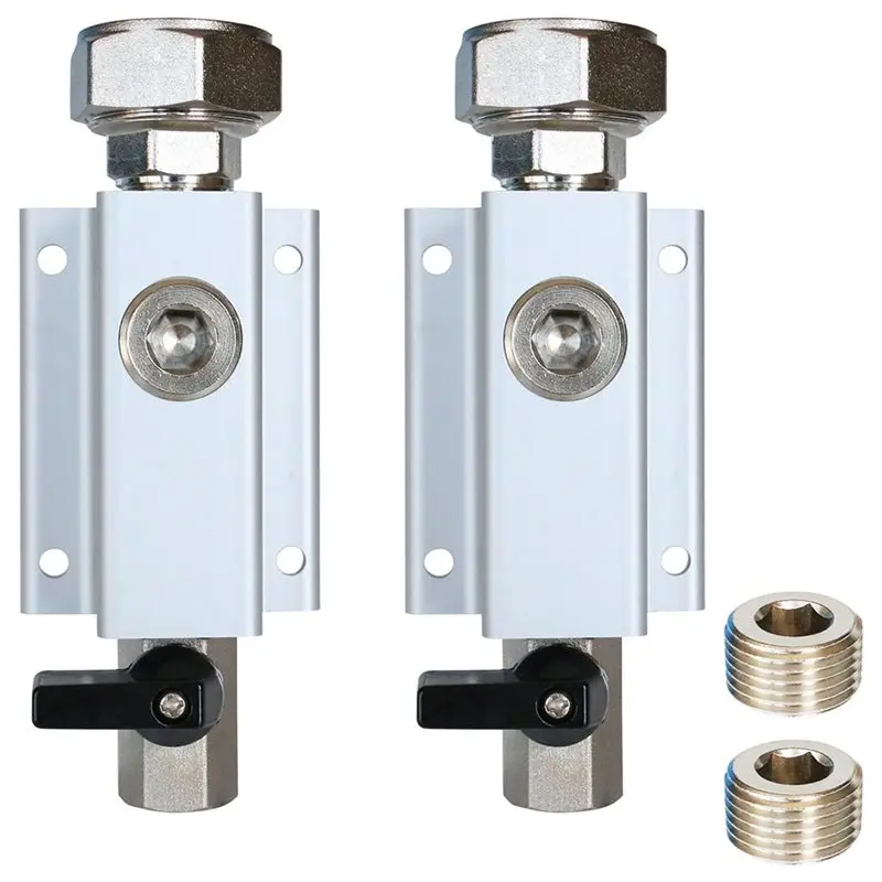 

ABMS-Only For 3/4 Inch Compressed Air Piping System, 2PCS 3/4" Outlet Kit,1/2 Inch NPT Port