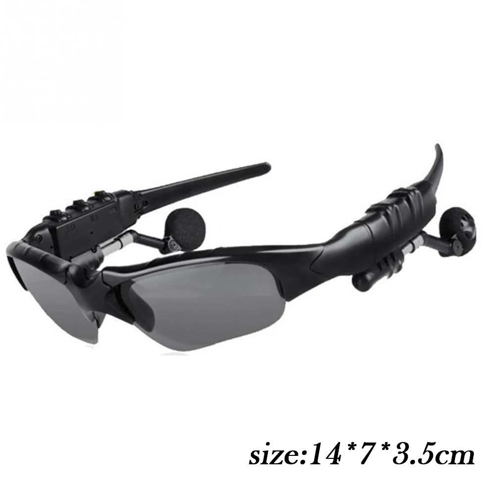 Men Women Sports Stereo Wireless Headset Telephone Driving Sunglasses Cycling Polarized Glasses Outdoor Eye Protect Wear